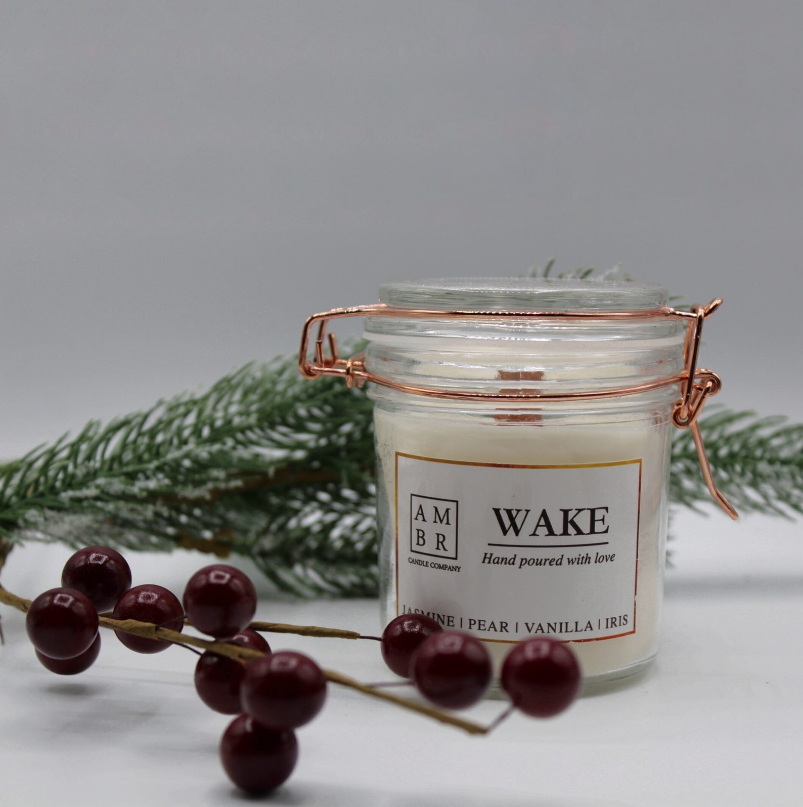 WAKE Scented Candle La Vie Est Belle Woodwick Etsy