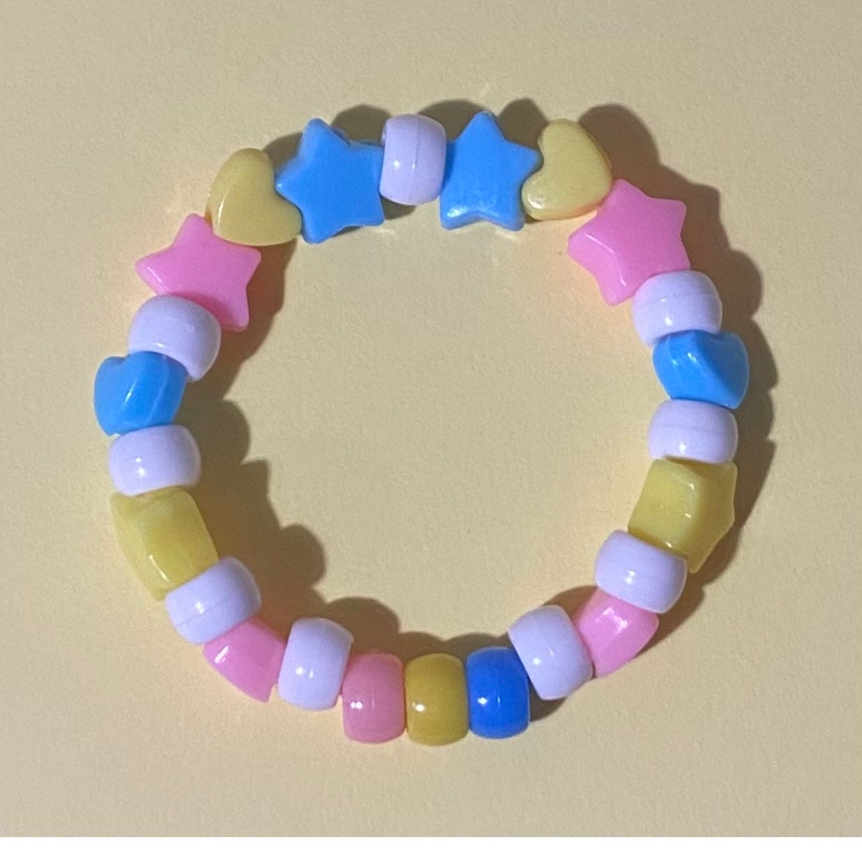 Pride month pansexual bracelet kandi bead bracelet Etsy