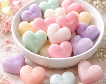 Scented wax melt made with vegetable soy wax and fragrance from Grasse