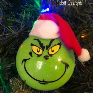 Vinyl Decal: Set of 6 Yellow Eyed Christmas Inspired Character Vinyl Decals / D.I.Y Project