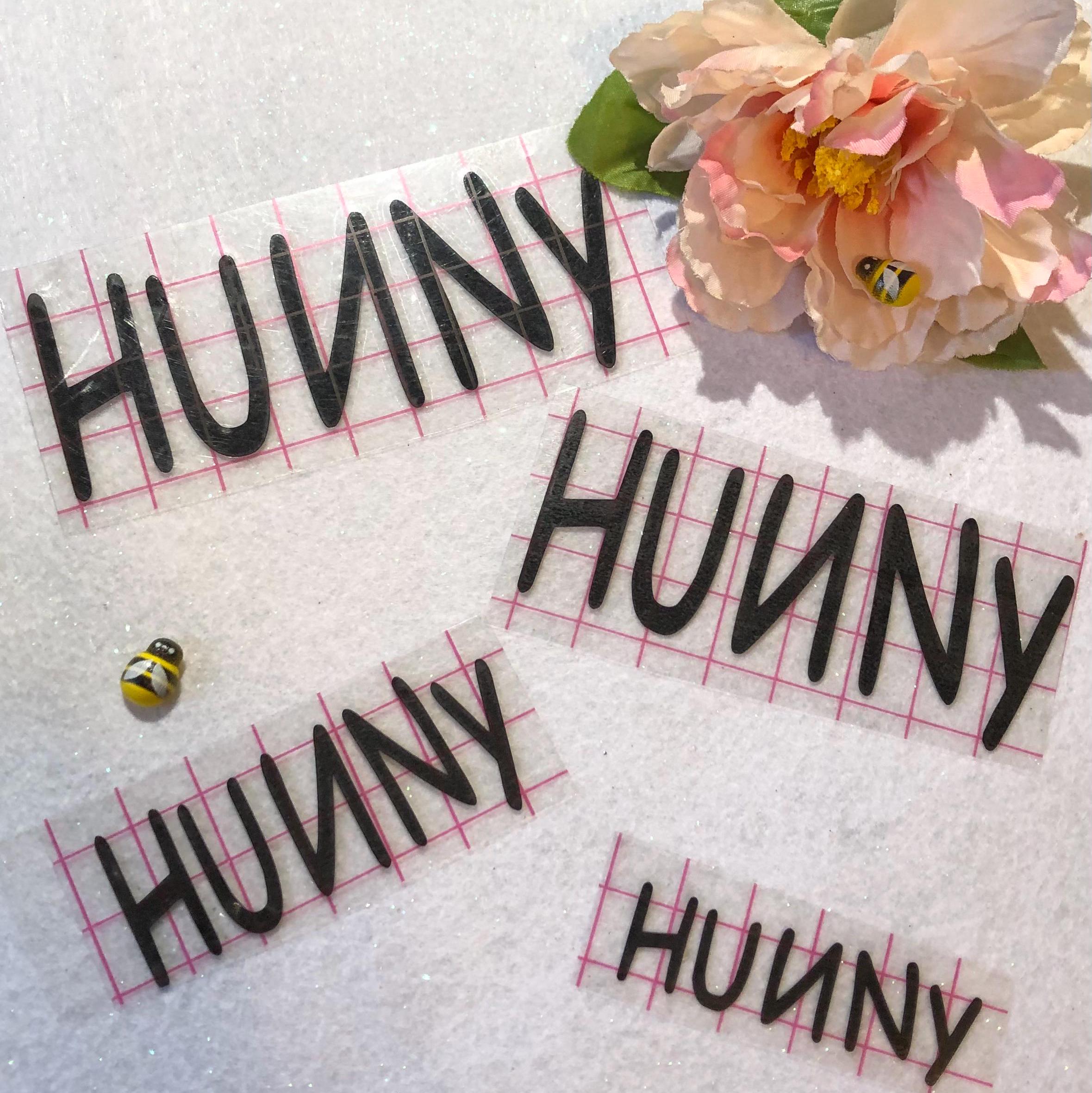 Vinyl Decal: HUNNY Vinyl Decal / Flower Pot Decal / DIY project (1 Decal)
