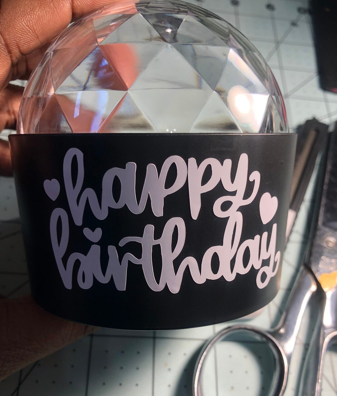Happy Birthday Vinyl Decal / D.I.Y Project / Balloon Decals / Etsy