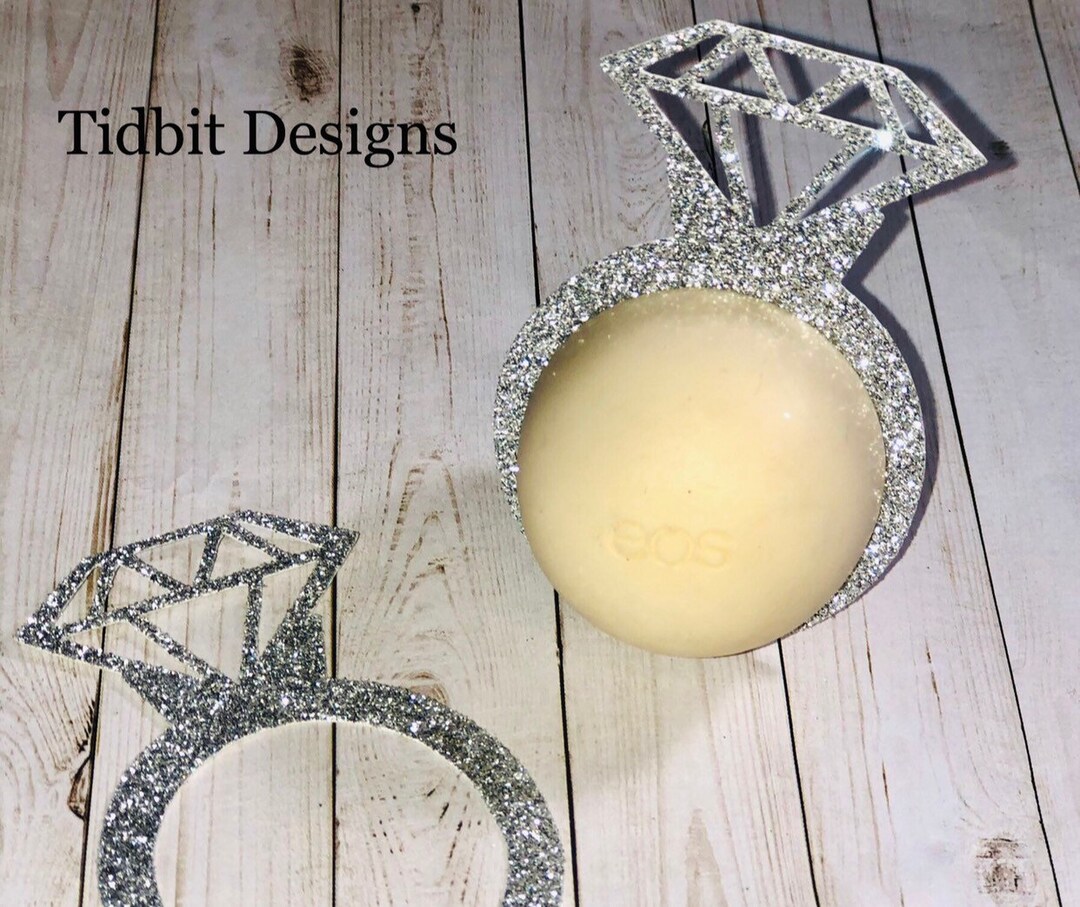 Set of 6 Diamond Ring Bridal Shower/bachelorette Favor / EOS Etsy