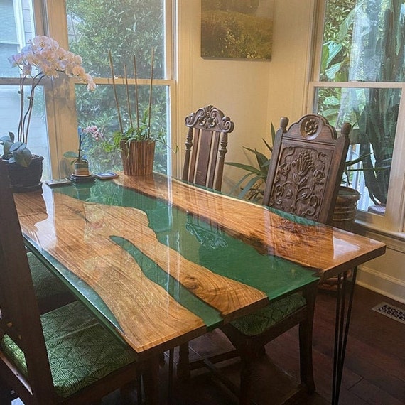 Etsy epoxy resin table deals