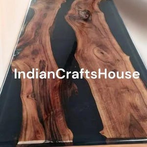 Epoxy Table, Live Edge Wooden Table , Epoxy Resin River Table,Dining table, Natural Epoxy Table, Resin Table