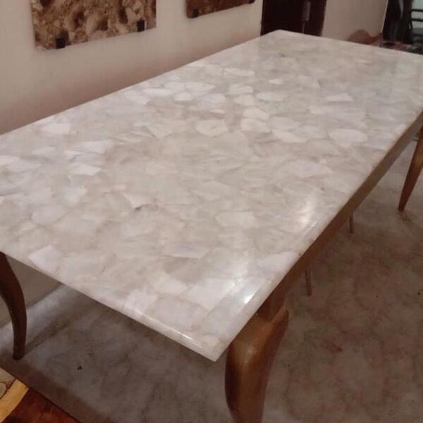 Quartz Dining Table Etsy
