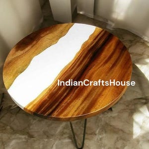 Epoxy Resin Coffee Table/ Dining Table/Center Table/ Dining Table Counter Desk Coffee Table Epoxy wooden Table Home Decor
