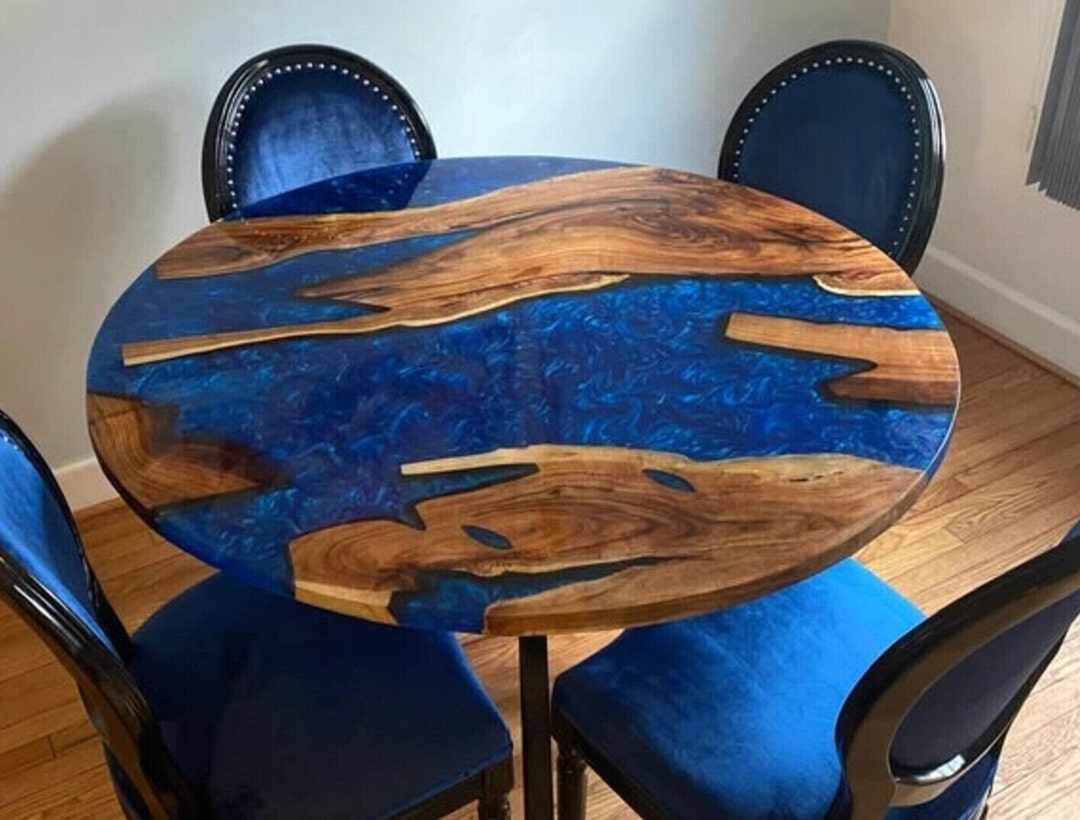 Epoxy Coffee Tables, Epoxy Wood Table, Round Epoxy Table Top, Home