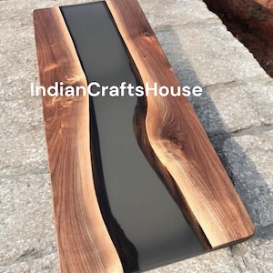 Epoxy Resin Table Top, Coffee Sofa Table Top, Custom Made Table Top, Resin Wooden Table Top Home Decor