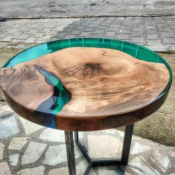 Etsy resin coffee table deals
