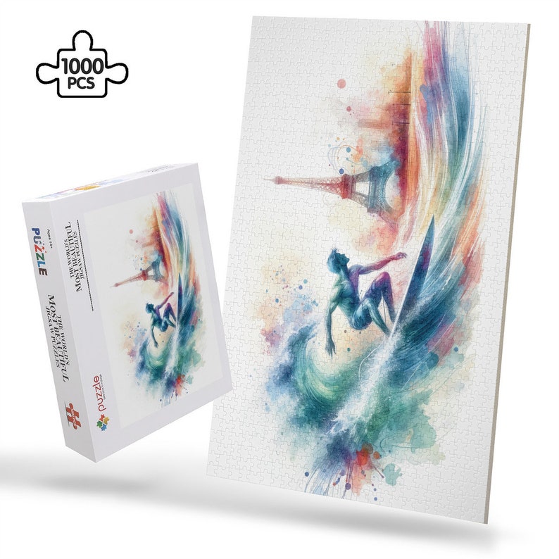 1000 Pieces PUZZLE 2 Paris 2024 Puzzle Gift Games Etsy