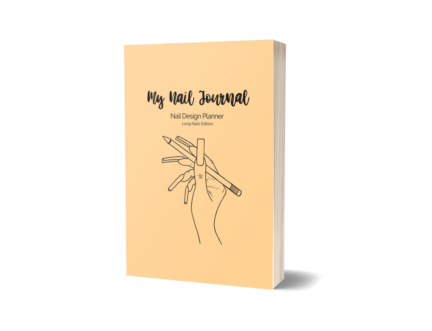 My Nail Journal Nail Design Planner Long Nails Edition Etsy