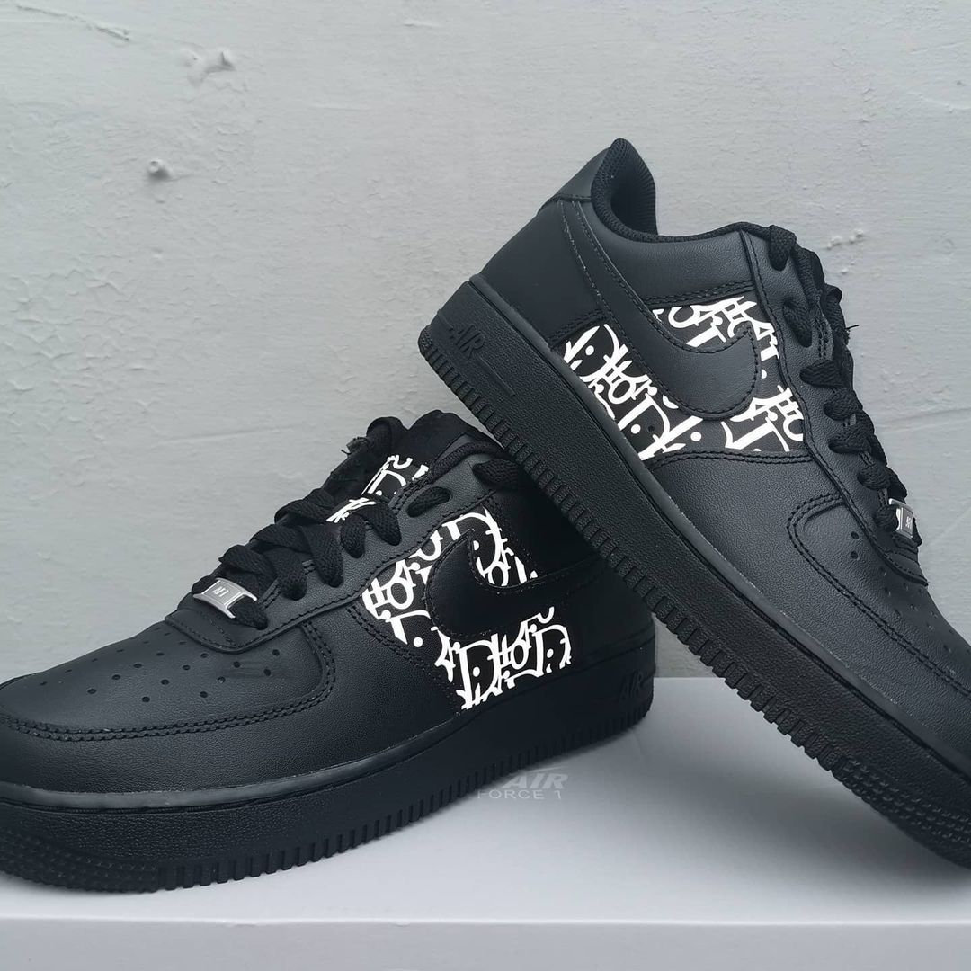 Reflectives // Custom Made Nike Air Force 1 Etsy