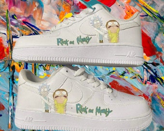 nike air force 1 rick and morty