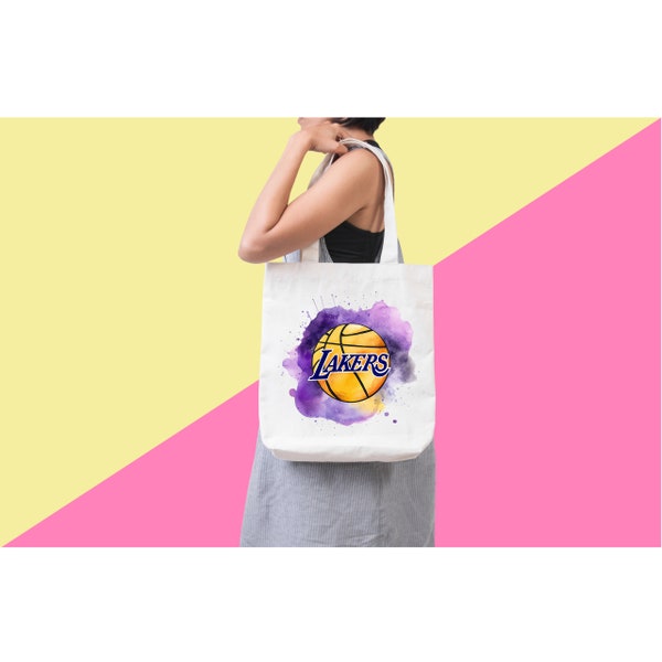 WaterColor Lakers PNG, Basketball | Commercial | Personal | for use, dtf, dtg