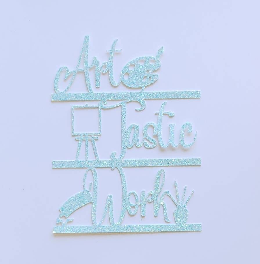 Art Cake Topper / Art Tastic Work Cake Topper / Art Images Etsy UK