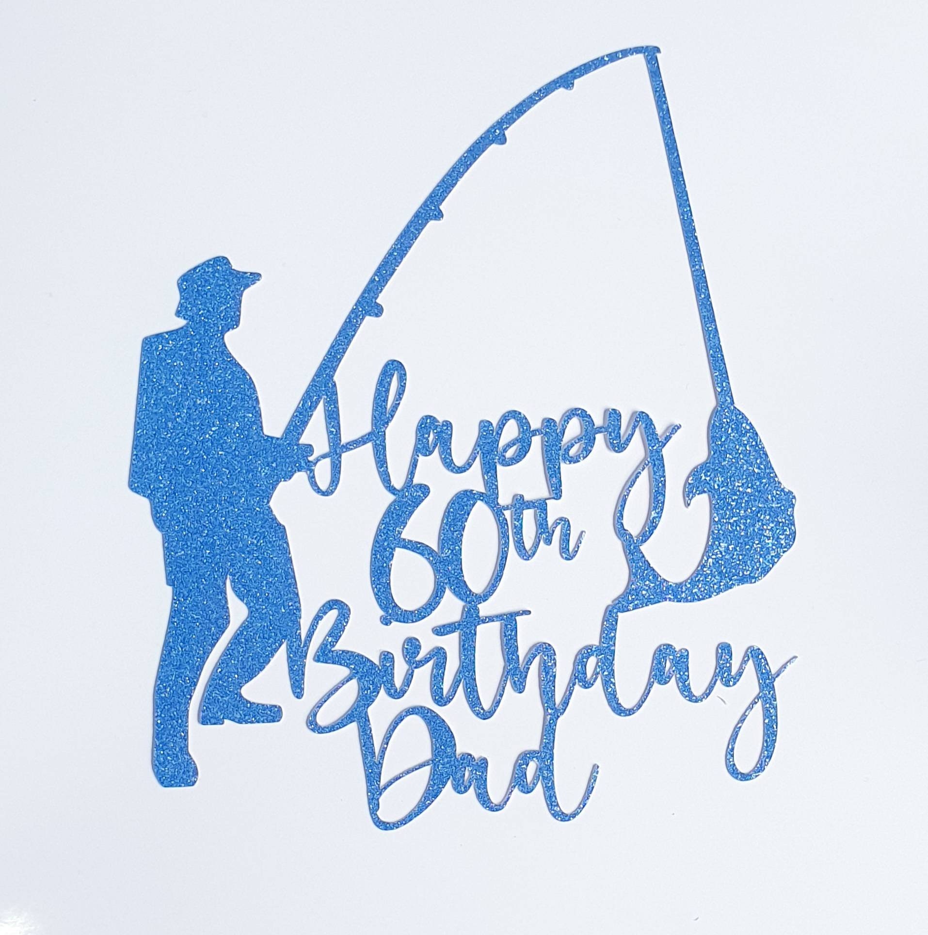 Fishing Cake Topper / Fisherman Cake Topper / Fisher Cake Etsy Australia
