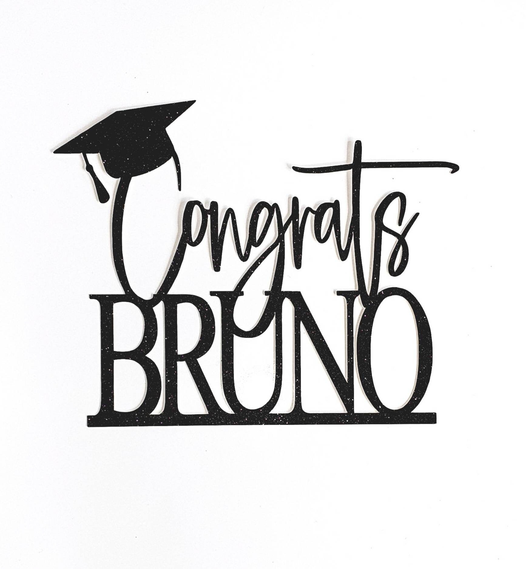 Congrats Cake Topper / Graduation Cake Topper / Etsy UK