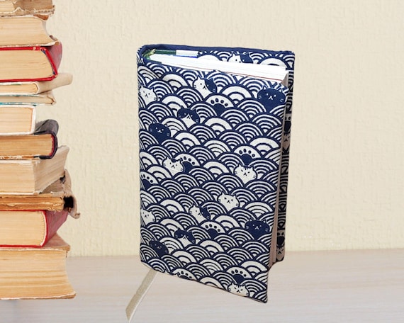 Pochette A Livre Craspire Pochette De Livre Pour Lecteurs Modèles De Livres Couvertures De Livres Protection De Livre Pour Livres Brochés Couverture De Livre En Tissu Lavable Avec Fermeture Éclair Et Poche