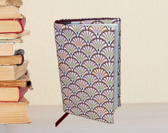 Verstellbare Schutzhülle für Hardcover- und Taschenbücher, Schutz für Taschenbücher und großformatige Romane, Schutz für A5-Notizbücher und -Tagebücher, für Damen und Herren