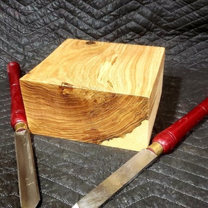 8&quot;×8&quot;×4&quot; Nice Red Oak Bowl Turning Blank. Lathe, Carving Wood vase turning wood. Craft lathe woodworker gifts/ supplies