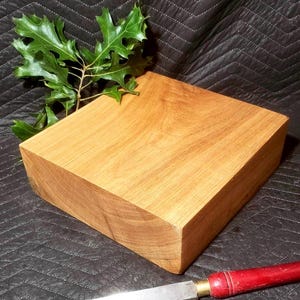 12&quot;×12&quot;×4&quot; White Oak Salad Bowl Turning Blank. Lathe, Carving Wood Variety of sizes.
