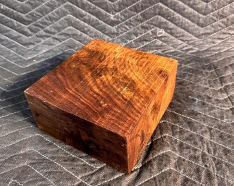 Rare 6"×6"×3"  Old growth Burly  Walnut Crotch blank. Wood turning blanks. Large wood turning. Rare burly walnut. Crotch wood.