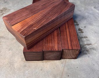 2”x2” KILN DRIED Walnut game call blanks. Wood turning blanks and spindles. Bowl blanks, hardwood lumber. Turning blanks Black walnut