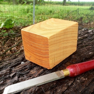 4&quot;×4&quot;×6&quot; Honey Locust Turning Blanks. Vase blanks Carving Wood lathe DIY woodworking. Pepper Mill blank. Salad Bowl Blanks, wood peices.