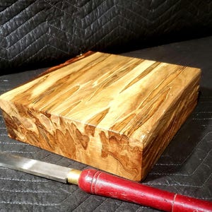 Giant! 12&quot;×12&quot;×3&quot; Large AMBROSIA SPALTED MAPLE Bowl Blank/ Turning Wood. Example photo. Woodworking craft wood. carving material