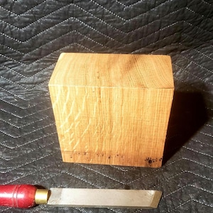 6&quot;×6&quot;×3&quot; QuarterSawn White Oak Block lathe Turning Blanks. Vase blanks Carving Wood  woodworking, bowl blanks. Large wood salad Bowl Turning