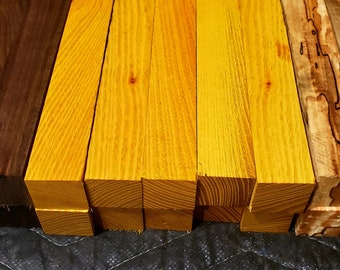 30 Premium Osage orange pen blanks, multiple specie Lathe pen Spindles/Bowl Blanks carving Wood. Bodark wood