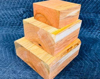 Choose your size! Cherry Turning Blanks, all sizes. Green Lathe Salad bowl Carving and Sculpture wood.  Woodworking crafts /Drink cup