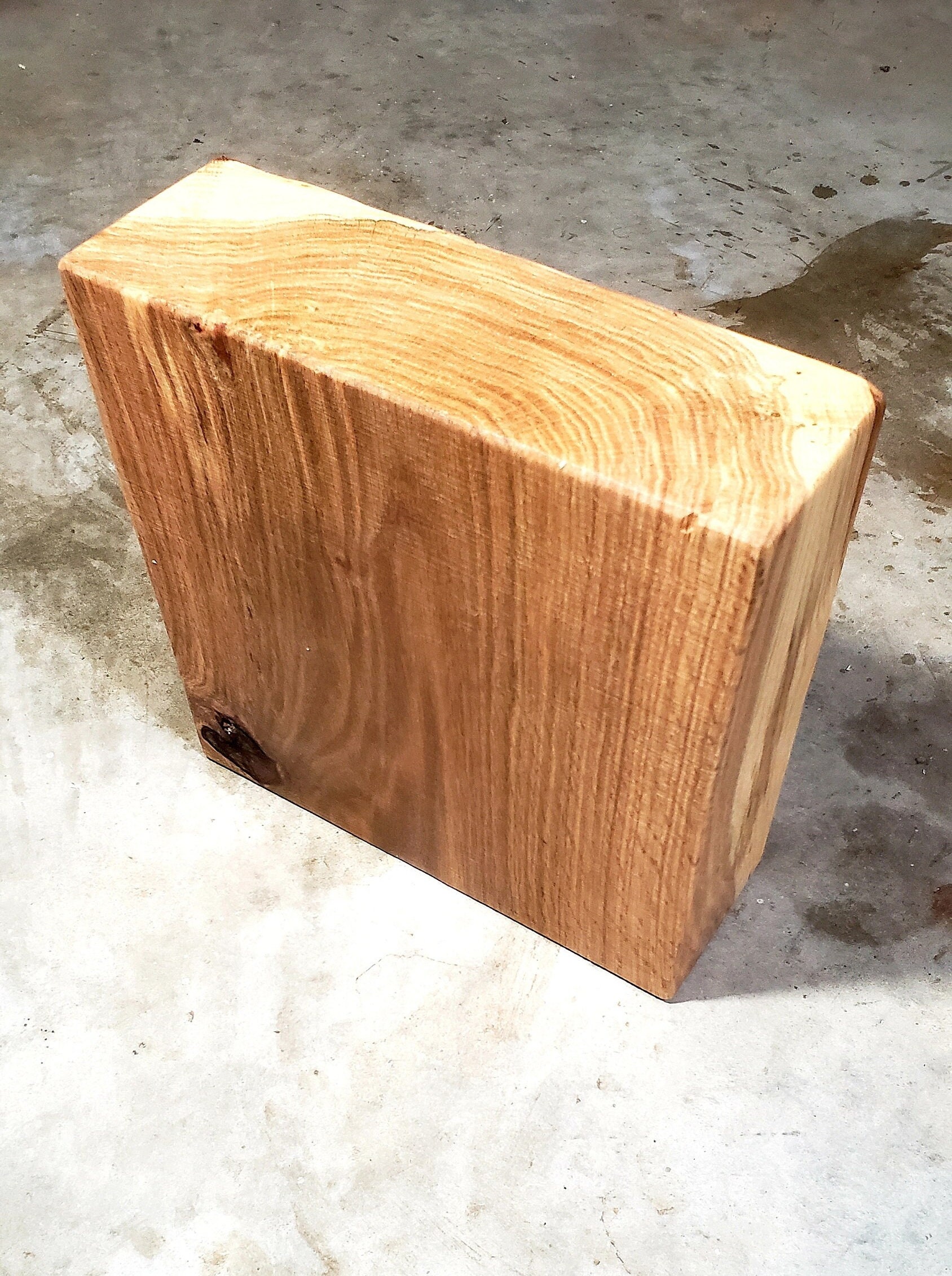 Giant 12"X12"X4" Red Oak Platter,Choose your size./bowl Blank. Turning Wood Carving blanks.size. Woodworker gifts. Gifts for men. Carpenter