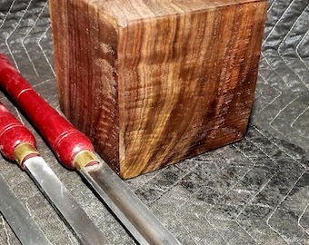 NICE 6"×6"×6"  A++ Black Walnut lathe Turning Blanks. Vase blanks Carving Wood /DIY woodworking