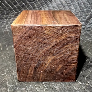 Large 6" square Black Walnut lathe Turning Blanks. Vase blanks Carving Wood /DIY woodworking, bowl blanks