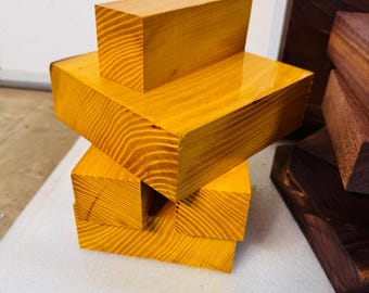 Kiln-Dried! Premium Osage Orange.  Turning Blanks, Game call blanks. Salad bowl Carving/ Sculpture wood. Lathe Woodworking crafts