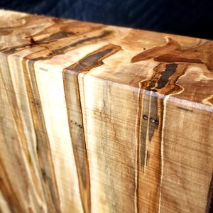 Giant! 10&quot;×10&quot;×3&quot; Large AMBROSIA SPALTED MAPLE Bowl Blank/ Turning Wood. Example pictures. Woodworking craft wood. Thick Carving material