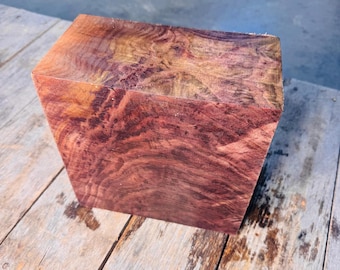 Rare 9"×9"×5"  Old growth Burly  Walnut Crotch blank. Wood turning blanks. Large wood turning. Rare burly walnut. Crotch wood.#54