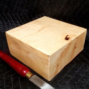 8&quot;×8&quot;×4&quot; Nice MAPLE Bowl Turning Blank. Lathe, bowl blanks Carving Wood vase turning wood. Craft lathe woodworker gifts/ supplies