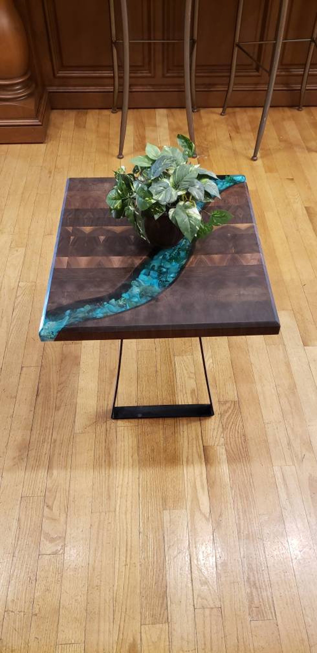 21 27 Epoxy Aquatic /coffee Table/end Tables. Epoxy River Coffee Table