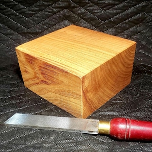 6&quot;×6&quot;×3&quot; Honey Locust Turning Blanks. Vase blanks Carving Wood lathe DIY woodworking. Pepper Mill blank. Salad Bowl Blanks, wood peices.