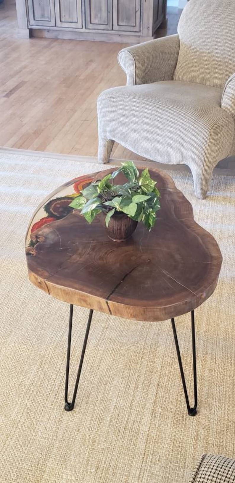 CUSTOM EPOXY Aquatic /coffee Tables/desk/ End Tables, Custom Desk of