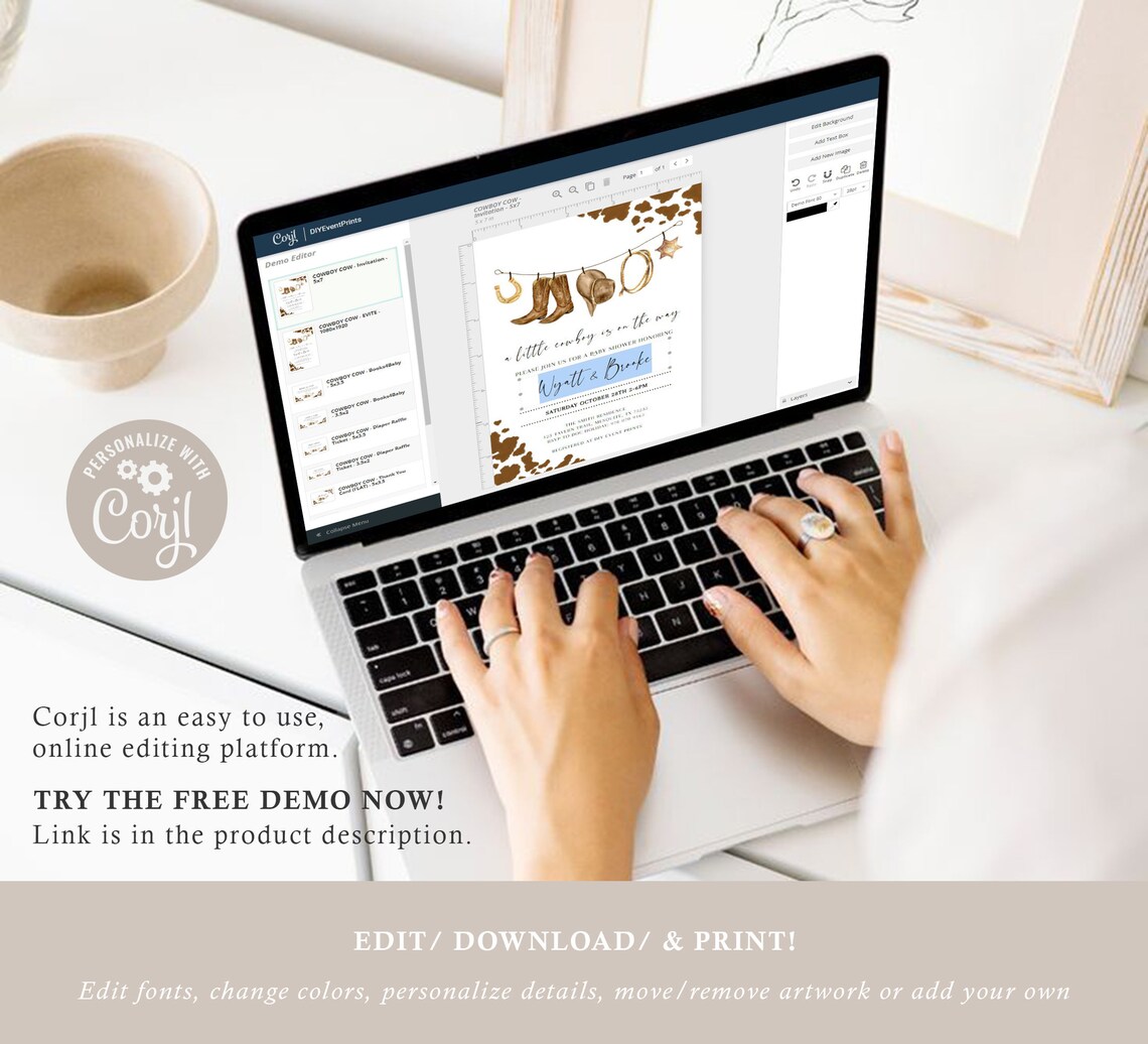 LITTLE COWBOY Diaper Raffle Sign, Diaper Raffle Ticket Sign, Western ...