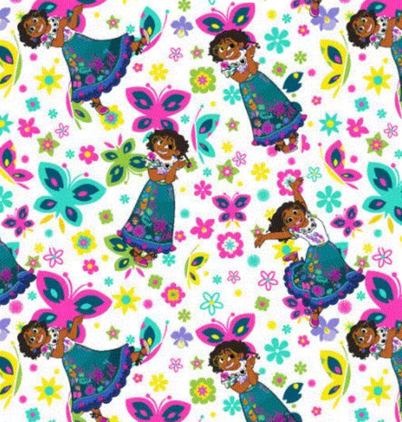 Disney Encanto Fabric 100 Cotton Quarter Yard Etsy New Zealand