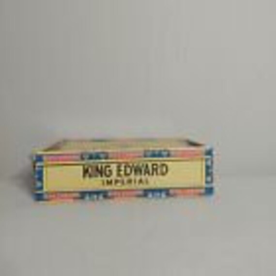 king edward mild tobacco box King Edward Cigar Box-cardboard