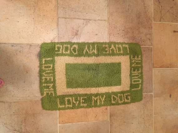 Love me, Love my dog rug for dogs