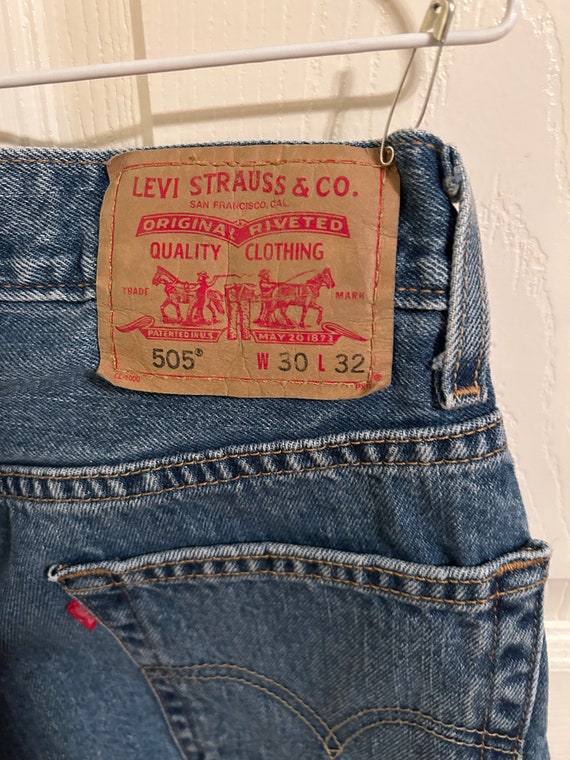 Levi's 505 32X30 Regular Fit