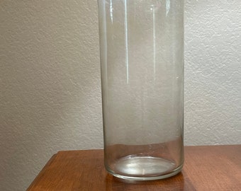 Clear Glass Vase