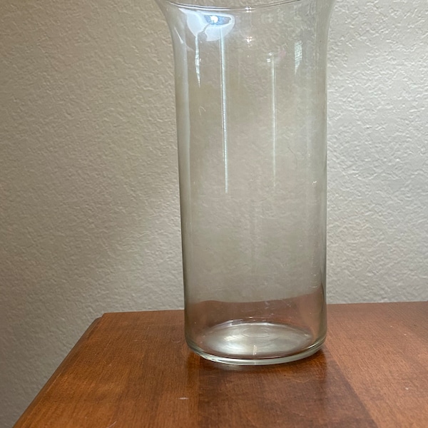 Clear Glass Vase